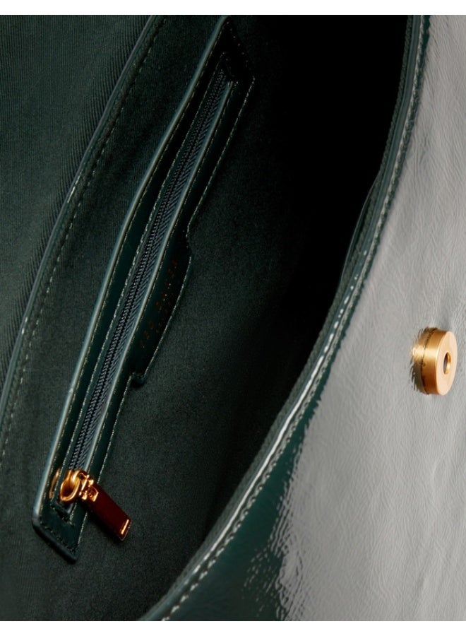 Ted Baker Rose Detail Crinkle Medium Top Handle Ba - Image 5