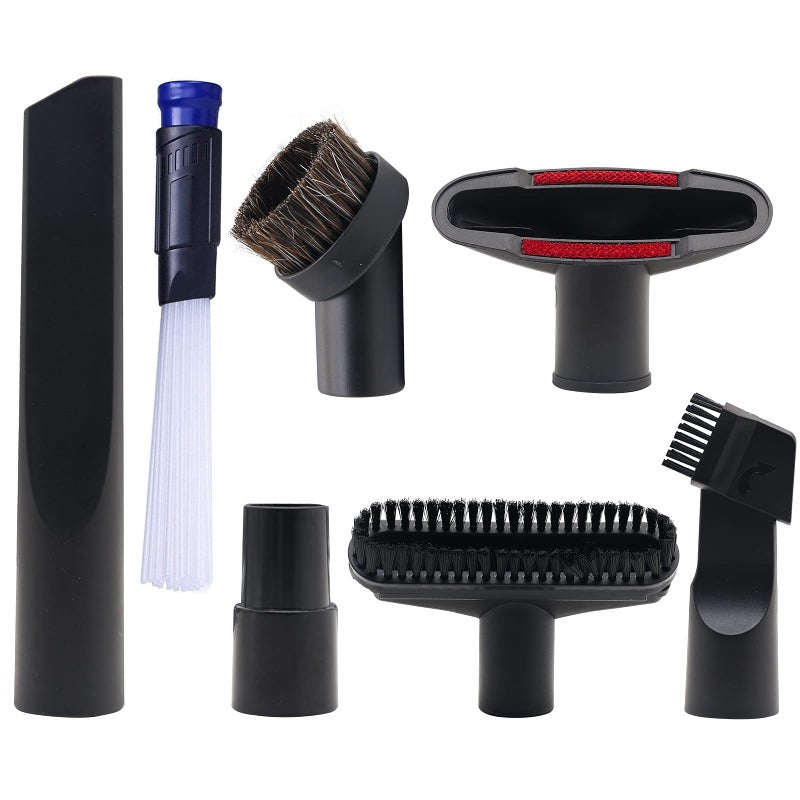 Alrens 1 14 Shop Vacuum Attachments Brushes Kit 114 inch 138 inch Vacuum Cleaner Accessories Set of 7