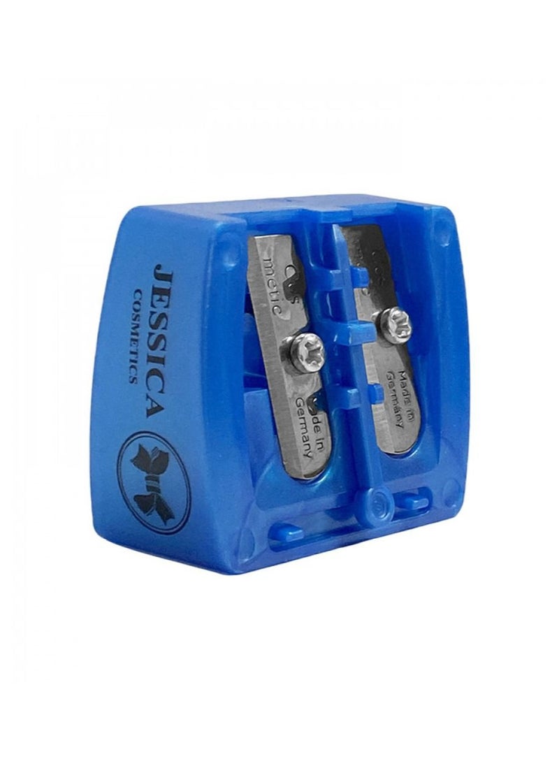 JESSICA - Double pencil sharpener from Jessica, dark blue - Image 1