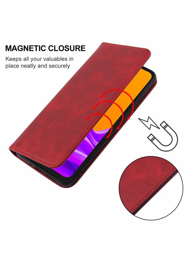 اس-توب جراب لهاتف Samsung Galaxy Xcover 6 Pro / Xcover Pro 2 جراب هاتف جلدي بإغلاق مغناطيسي - Image 5