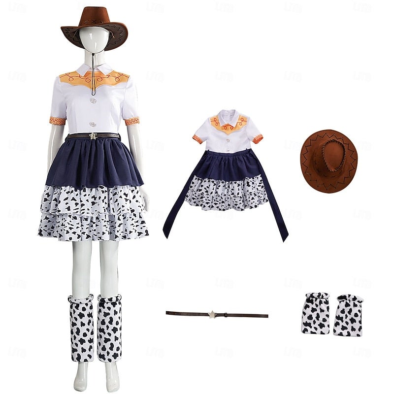 Y&D Jessie Halloween Props Masquerade Fancy Costume Carnival Costume Cosplay Halloween for Girls' Adults Christmas Halloween New Year Party Casual Daily - Image 3