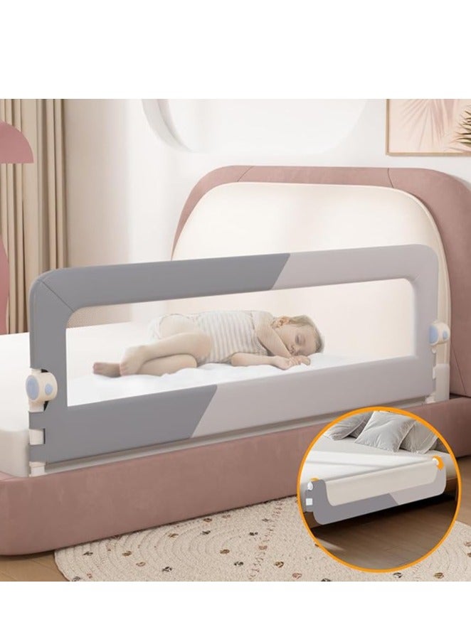 طوي سرير الطفل الحرس السكك الحديدية ، السكك الحديدية الحرس سلامة سرير الطفل ، سرير الحرس السكك الحديدية ، السكك الحديدية الحرس الطفل السرير مع ارتفاع قابل للتعديل . - Image 1