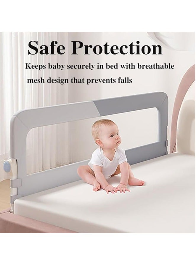 طوي سرير الطفل الحرس السكك الحديدية ، السكك الحديدية الحرس سلامة سرير الطفل ، سرير الحرس السكك الحديدية ، السكك الحديدية الحرس الطفل السرير مع ارتفاع قابل للتعديل . - Image 2