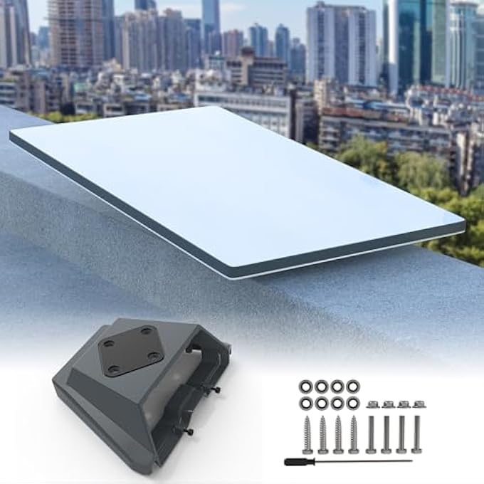 rayihni Starlink Gen 3 Mobility Mount, Starllink Gen 3 RV Mount,Anti-Theft Standard V3 Mounting Kit for Car Roof Flat Mounts RV Trailer Yacht Aluminum Alloy - Image 1