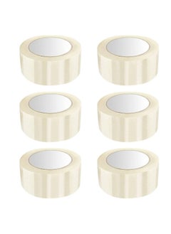 MOMENT [6 Roll] Clear Packing Tape, [2 Inches X 50 Yards] Strong Heavy Duty Packaging Tape For Sealing Parcel Boxes, Moving Boxes Houses, Large Postal Bags, Office Supplies  - Image 1