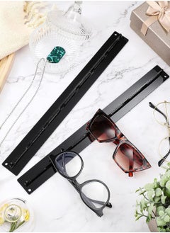 Generic Acrylic 7-position wall-mounted glasses hanging rack hanging sunglasses display rack sunglasses storage rack  - Image 3