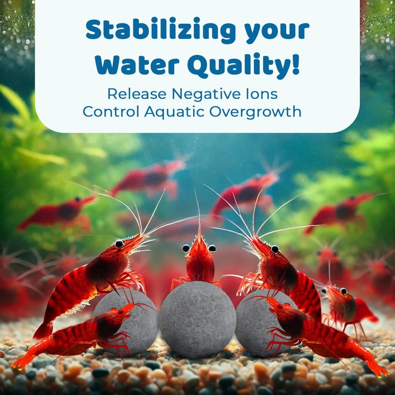 SunGrow Shrimp Balls, Aquarium Water Conditioner Balls, Successful Shedding, Increase Survival Rate, Impart Vibrance, Cool DÃ©cor with Wellness Benefits - Image 4