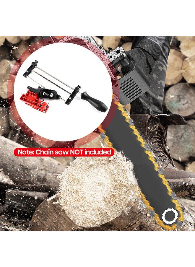 Generic - Bar Mounted Chainsaw Sharpener File Kit,With 4.8 mm chainsaw file - Image 1