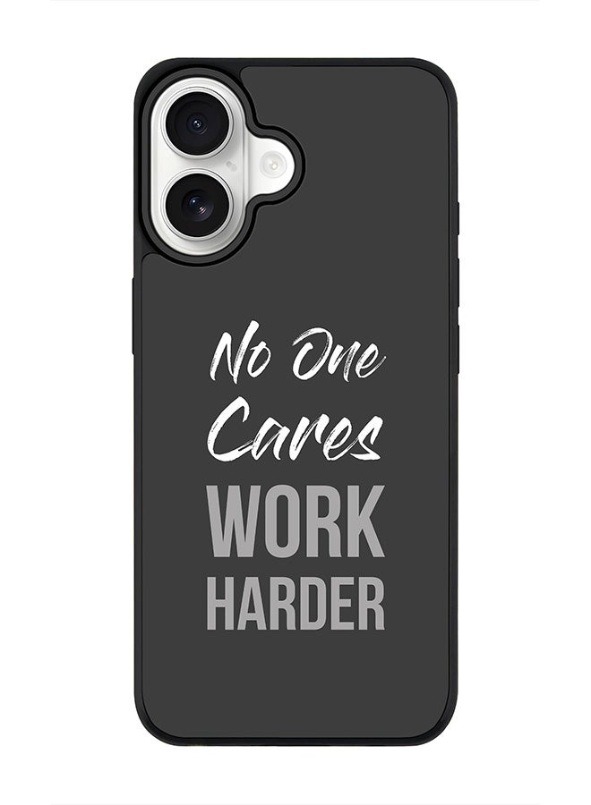 Stylizedd iPhone 17 Case, [Compatible with MagSafe] Slim Magnetic cover Phone Case iPhone 17 - Work Harder - Image 1