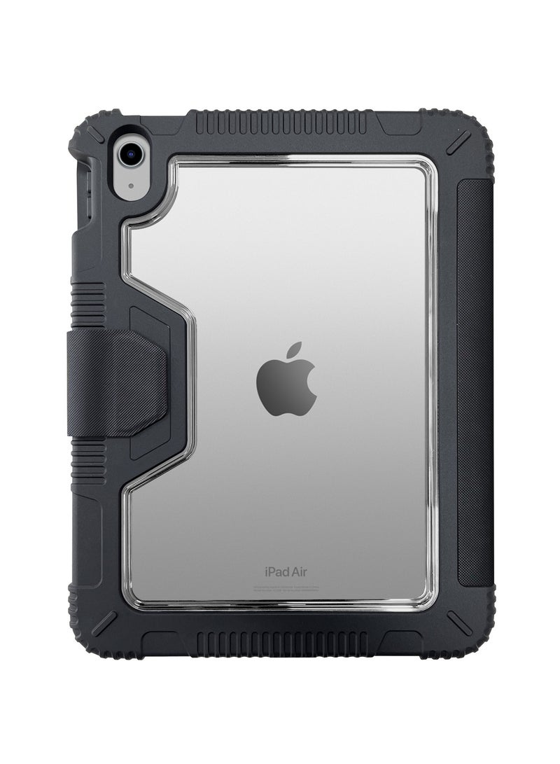 general Suitable for Apple iPad 10.9 (10th) 2022 tablet case, tri-fold TPU with pen slot protector three-proof leather case - Image 1