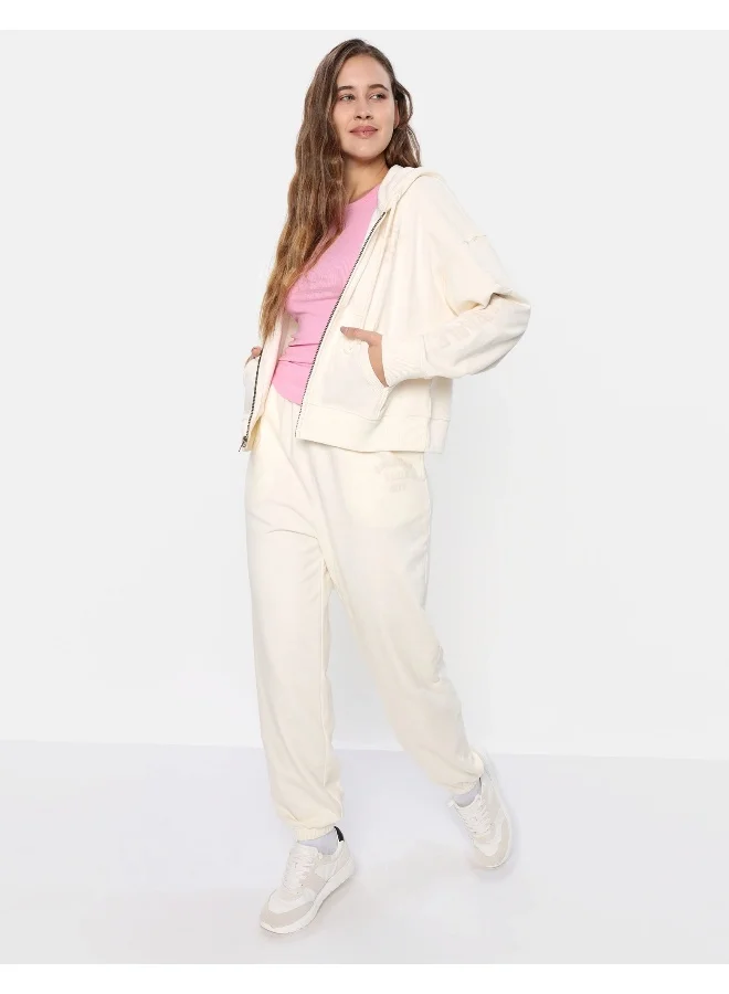 American Eagle AE Puffy Graphic Zip-Up Hoodie
