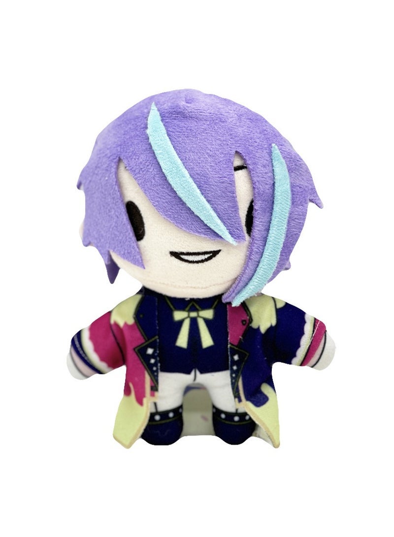 general Project Sekai Colorful Stage Doll Charming Purple Hair Boy Plush Toy Doll Perfect for Home Decoration The best gift for your loved ones - Image 1