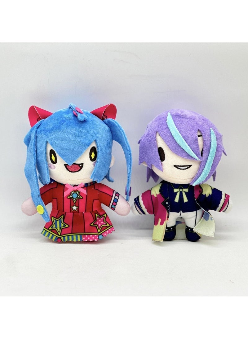 general Project Sekai Colorful Stage Doll Charming Purple Hair Boy Plush Toy Doll Perfect for Home Decoration The best gift for your loved ones - Image 3