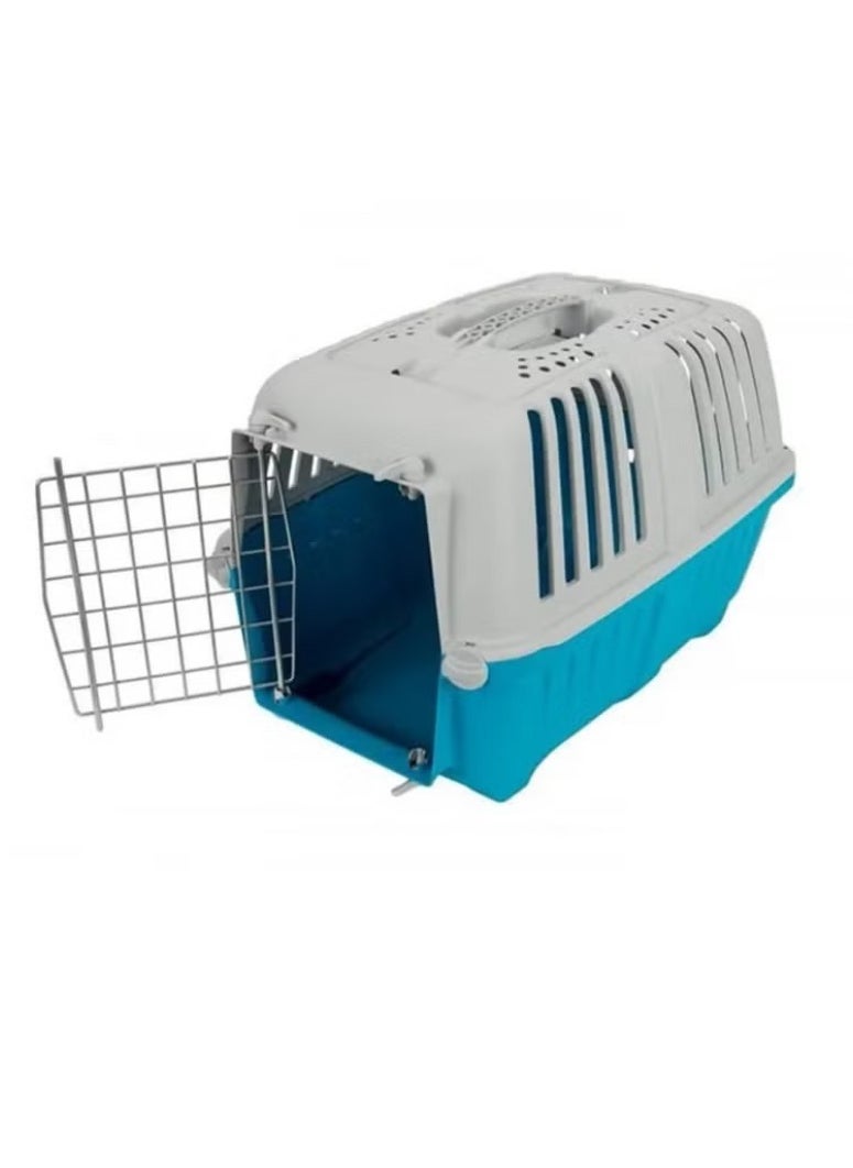 Bratico 1 Transfer Cage for Pet Light Blue/White S - pzsku/Z1BDC883AED467704F2EAZ/45/_/1736422840/62db6ea8-f6f5-4d13-82cb-3d291f6890a0