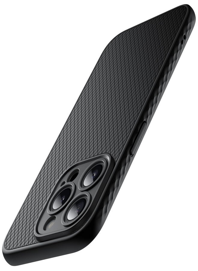 جي تيك جراب JETech Grip لهاتف iPhone 15 Pro Max مقاس 6.7 بوصة، غطاء حماية نحيف من مادة TPU الناعمة مع عدسة كاميرا، حماية كاملة، مقاوم للصدمات (أسود تيتانيوم) - Image 1