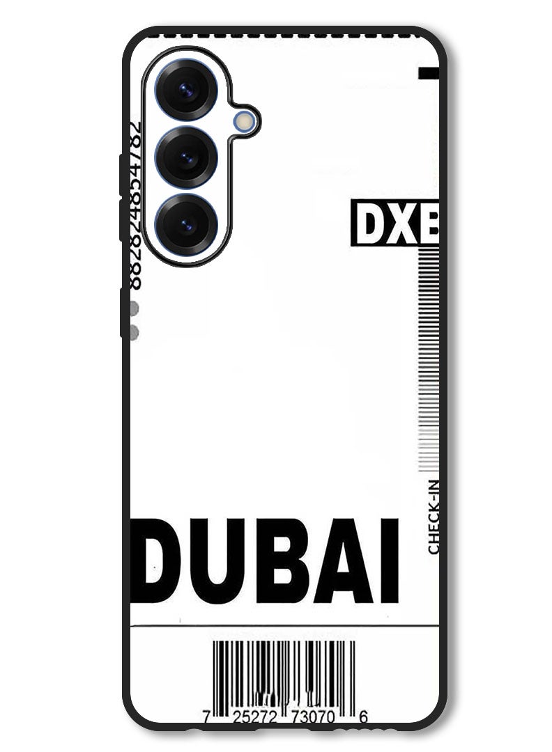 Theodor Case Compatible with Samsung Galaxy A26 Protection Shockproof Bumper Cover DXB Boarding pass - Image 1