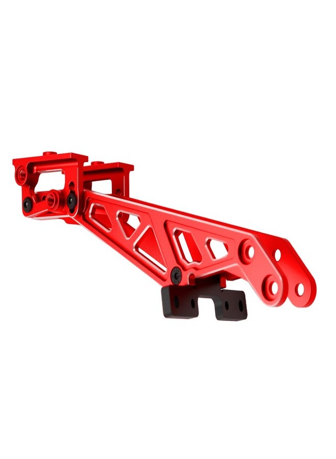 POLANTA Aluminum RC Rear Wing Mount Upgrades for 1/8 Arrma Kraton V6 6S BLX EXB,Notorious 6S BLX,Replace#ARA320758 (Red) - Image 3