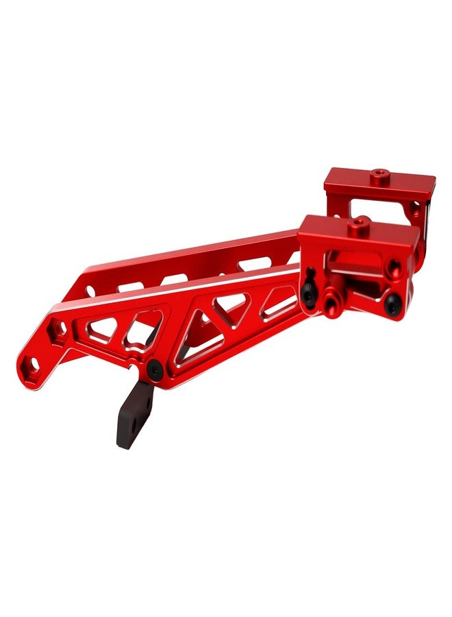 POLANTA Aluminum RC Rear Wing Mount Upgrades for 1/8 Arrma Kraton V6 6S BLX EXB,Notorious 6S BLX,Replace#ARA320758 (Red) - Image 4