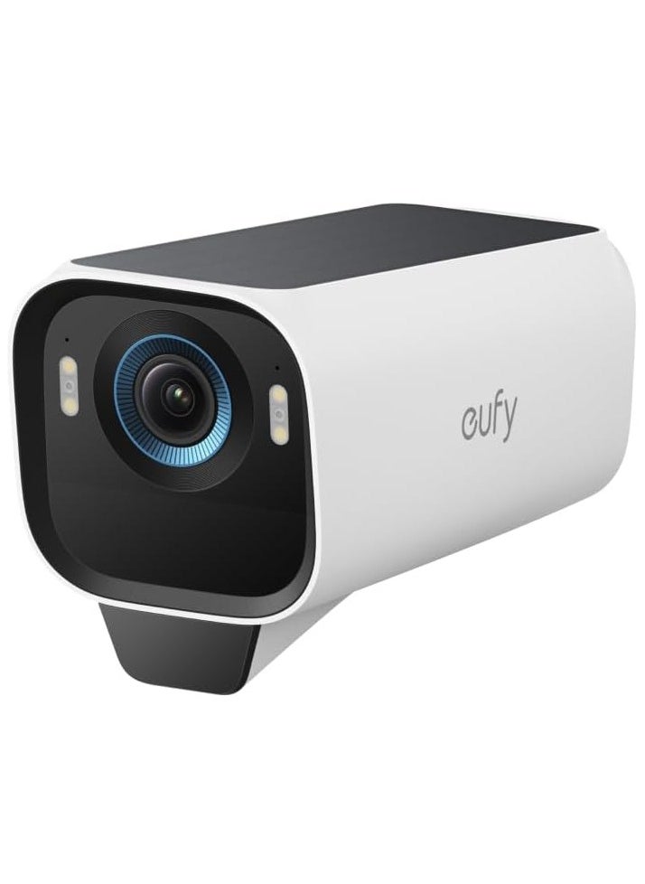 eufy - eufy Security eufyCam S3 Pro Add-on Solar Security Camera Outdoor Wireless, Colour Night Vision, 4K Resolution, Forever Power 2.0, Face Recognition AI, Expandable Local Storage, No Monthly Fee - Image 1
