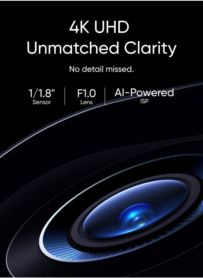 eufy - eufy Security eufyCam S3 Pro Add-on Solar Security Camera Outdoor Wireless, Colour Night Vision, 4K Resolution, Forever Power 2.0, Face Recognition AI, Expandable Local Storage, No Monthly Fee - Image 1