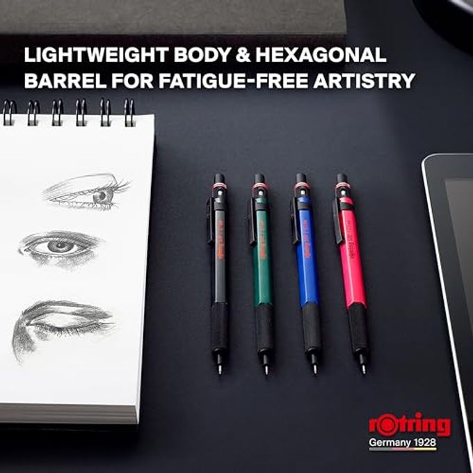 Rotring 500 Mechanical Pencil, Green Barrel, 0.5Mm - Image 2