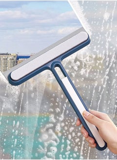 Multi-Purpose Silicon Squeegee, Household Cleaning Tools, Mirror Wiper, Glass Window Cleaner Squeegee, Apply to Tiles, Shower Doors, Bathroom, Mirrors, and Car Windows, Glass Doors