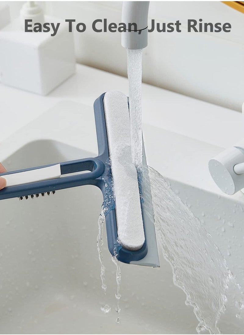 KASTWAVE - Multi-Purpose Silicon Squeegee, Household Cleaning Tools, Mirror Wiper, Glass Window Cleaner Squeegee, Apply to Tiles, Shower Doors, Bathroom, Mirrors, and Car Windows, Glass Doors - Image 1