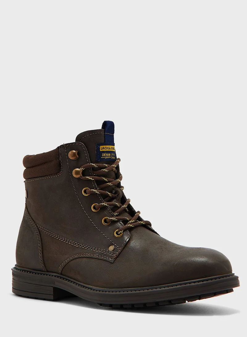 JACK & JONES High Top Formal Boots
