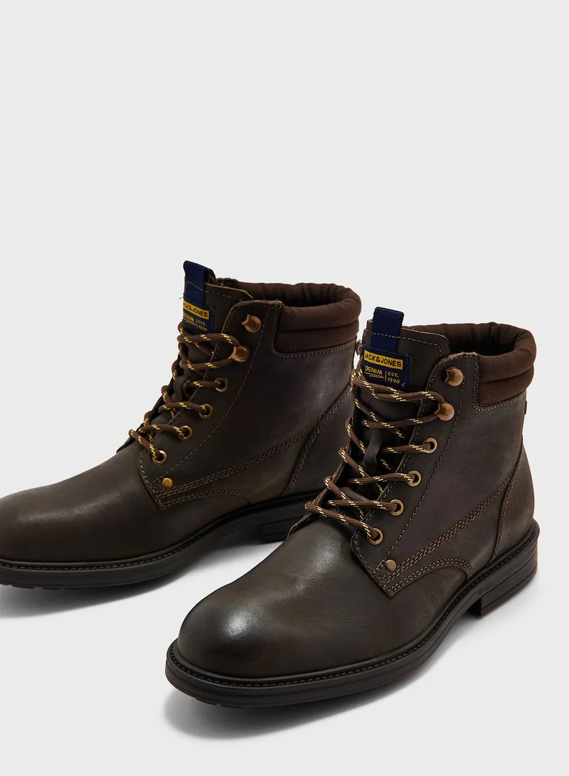 JACK & JONES High Top Formal Boots
