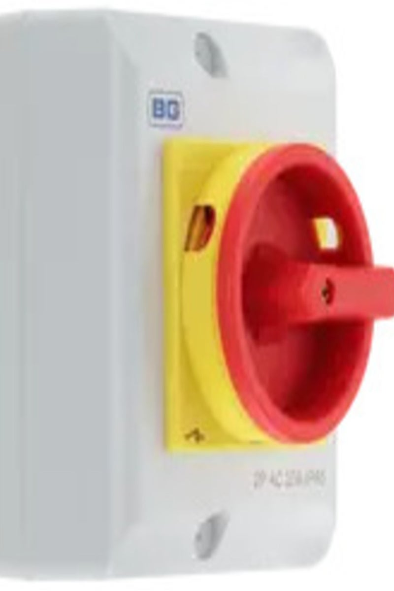 بي جي عازل دوار BG CPRSD220 ثنائي القطب 20 أمبير IP65