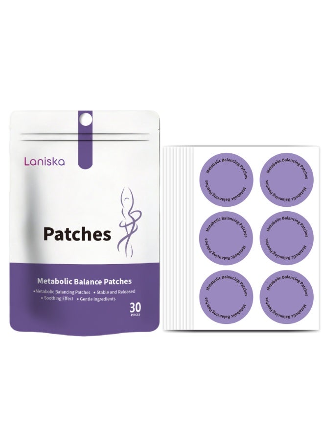LANISKA Body Care Patches, Mild Ingredients, Skin-Friendly & Comfortable, Portable Daily Use for Body Care & Shaping Management30pcs - Image 1