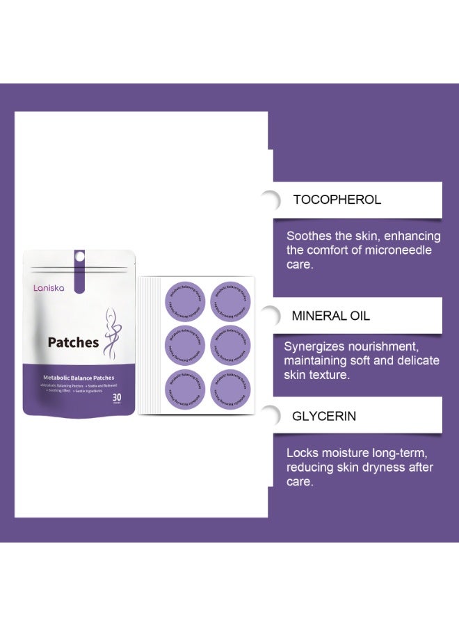 LANISKA Body Care Patches, Mild Ingredients, Skin-Friendly & Comfortable, Portable Daily Use for Body Care & Shaping Management30pcs - Image 5