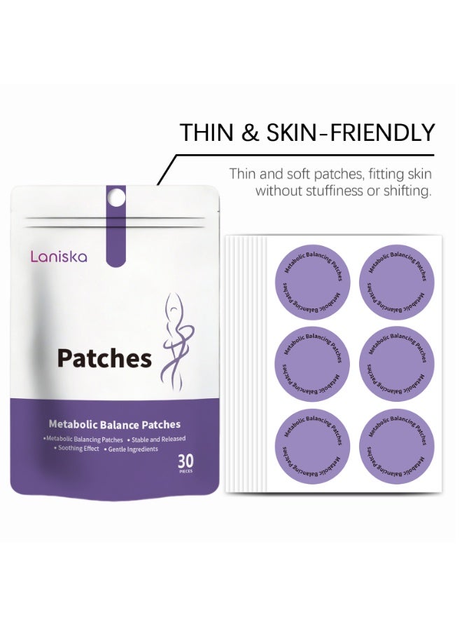 LANISKA Body Care Patches, Mild Ingredients, Skin-Friendly & Comfortable, Portable Daily Use for Body Care & Shaping Management30pcs - Image 3