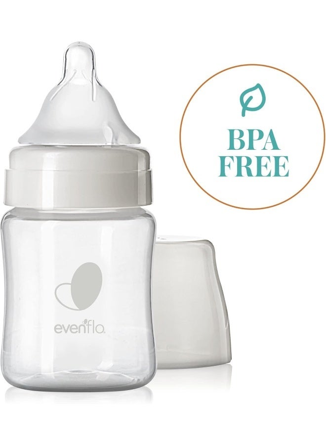 Evenflo Balance Plus 3-Pack Wide Neck Bottles - White, one Size - Image 3