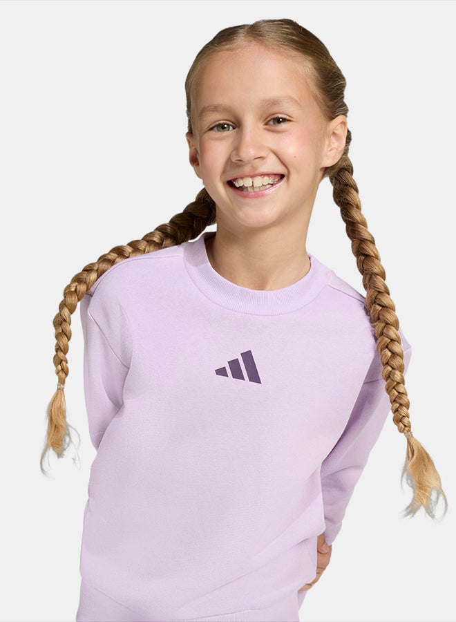 Adidas Fleece Jogger Set Kids - Image 5