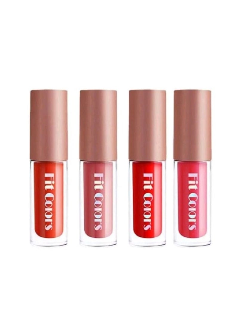 Fit Colors Fit Colors 4pcs Lip Gloss Multicolour from shein - Image 4