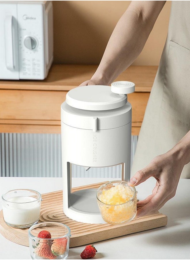 Generic - Ice Shaver & Snow Cone Machine, Portable Manual Shaved Ice Maker, for Making Snow Cones, Includes Ice Crusher Shaved Ice Molds - Image 1