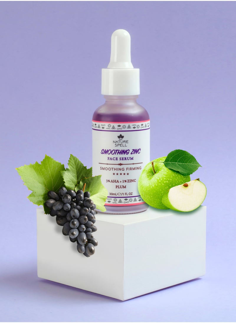 Nature Spell Smoothing Face Serum with Zinc and Fruit Acids 30ml  - Image 3