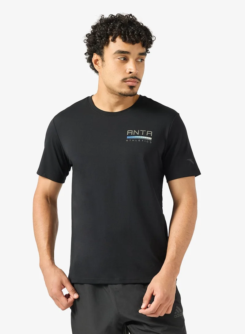 ANTA Short Sleeve Tee - Cross Training Black