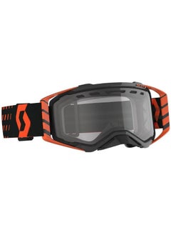 Scott Prospect Enduro Mx Goggle Orange/Black Clear Visor  - Image 1