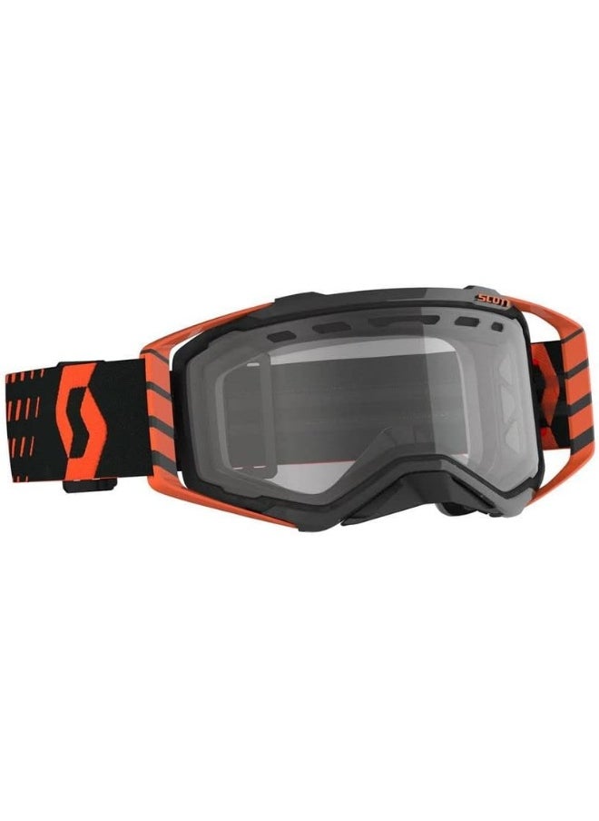 Scott Prospect Enduro Mx Goggle Orange/Black Clear Visor  - Image 1