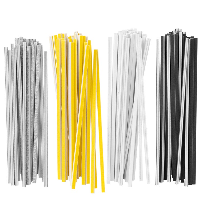 Keystone 100 Fine Sanding Twig Assortment Pack with 4 Different Color Coded Abrasive Grits - Image 1