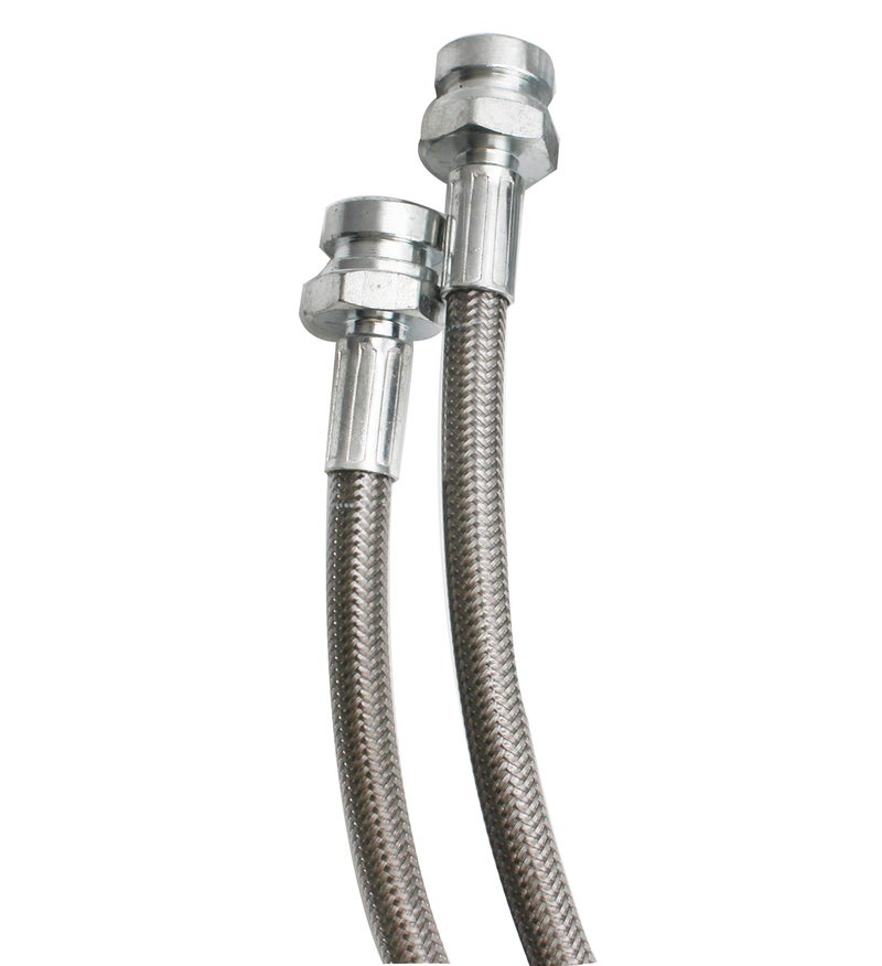 WEST ORGIN 89708 Rear Extended Stainless Brake Lines for 4-6" of Lift, Compatible with 2007-2018 Jeep Wrangler JK - Image 3