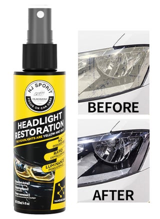 120ml Headlight Restore Polish for Cars Trucks SUVs RVs Motorcycles Removes Dullness Yellowing and Oxidation - pzsku/Z1BDDB21523904FAE4530Z/45/_/1726126796/9832e014-ced8-4da3-b17c-764f51c8c0c4