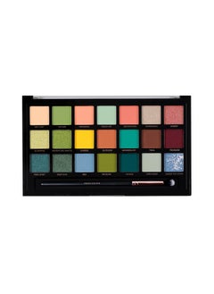 Profusion Cosmetics Adventurous 21 Shade Eyeshadow Palette & Brush Earthy Tones Rich Pigments Blendable Colors  - Image 2