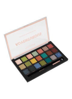 Profusion Cosmetics Adventurous 21 Shade Eyeshadow Palette & Brush Earthy Tones Rich Pigments Blendable Colors  - Image 4