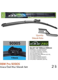 RBW 90905 Mercedes C Series (W204) 2013-2014 Front Wiper Set  - Image 3