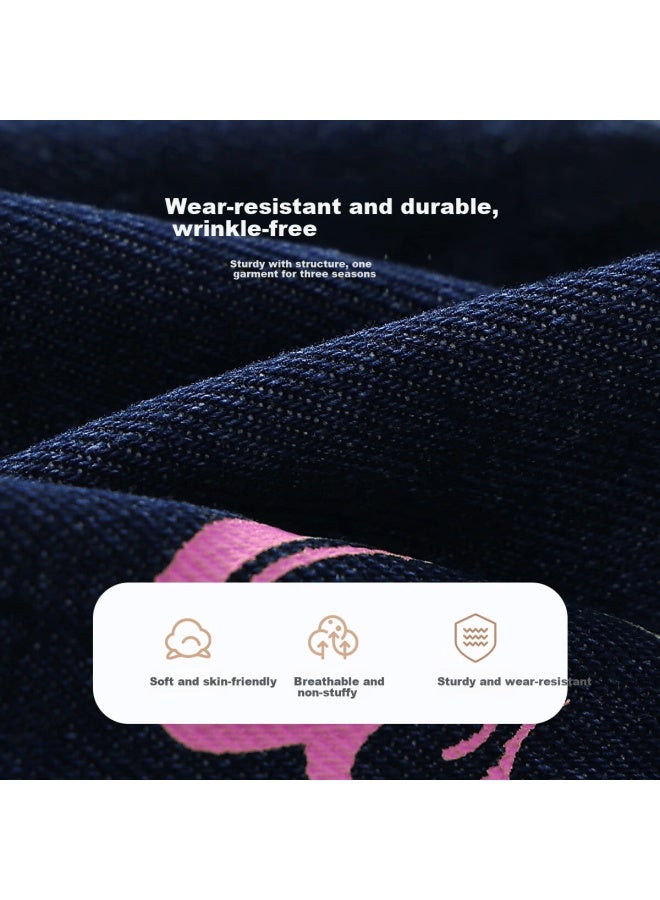 Mqdmini Kids Denim Vest Spring Fashion Stylish Versatile Soft Vest For Boys And Girls - Image 2