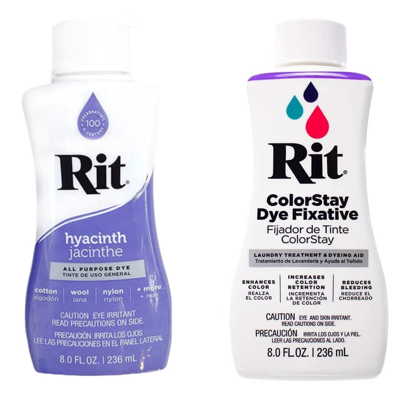 Craft County RIT Dye Wide Selection of Colors with Color Fixative - Image 1