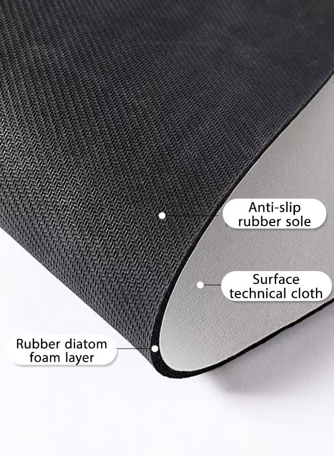 MLADEN Absorbent Door Mats Indoor Non-Slip Resist Dirt Entryway Rug Washable Kitchen Mat Doormats for Indoor Outdoor, Bathroom, Sink, Laundry Room Front Door Entryway Patio 40*60CM - Image 4